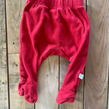 Red Footie Leggings | Honest Baby