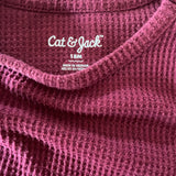 Maroon Tiered Waffle Dress | Cat & Jack