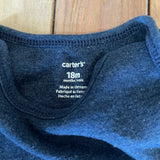 Navy Long Sleeve Onesie | Carter's