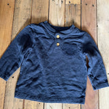 Navy Long Sleeve Henley | Cat & Jack