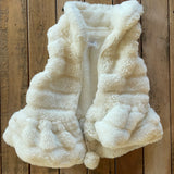 Winter Sherpa Vest | Mud Pie