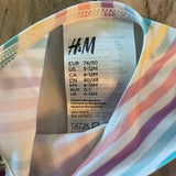 Rainbow One-Piece Swimsuit | 9-12 mo | H&M
