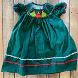 Green Holiday Dress | Lil Cactus