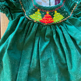 Green Holiday Dress | Lil Cactus