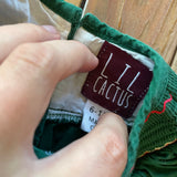 Green Holiday Dress | Lil Cactus