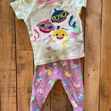 Baby Shark Two Piece Pajama Set | Pinktag