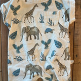 Organic Safari Little Planet Romper | 0-3 mo | Carter's