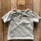 Organic Plain Grey T-Shirt | Little Planet