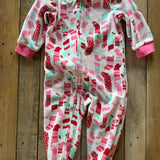Fleece Stockings Zip Up Pajama | Carter's