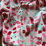 Fleece Stockings Zip Up Pajama | Carter's