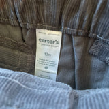 Plaid & Stone Pants Two Piece Set | 9-12 mo | Carter's