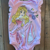 Pink Princess Aurora Onesie | 9-12 mo | Disney Baby