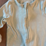 Light Green Zip Up Pajama | 6-9 mo | Cloud Island