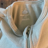 Light Green Zip Up Pajama | 6-9 mo | Cloud Island