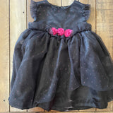 Black and Pink Dressy Dress | Penelope Mack