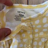 Yellow Snap Up Romper | Carter's