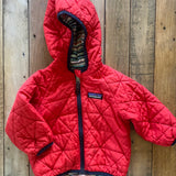 Reversible Red Puffer Jacket | 2T | Patagonia