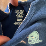 3 Little Birds Long Sleeve Onesie | 9-12 mo | Carter's