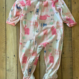 Little Animal Zip Up Pajama| 9-12 mo | Carter's
