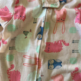 Little Animal Zip Up Pajama| 9-12 mo | Carter's