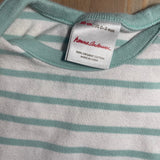 Striped Short Sleeve Onesie | Hanna Anderson