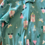 Princess Castle Zip Up Pajama | 9-12 mo | Carter's