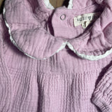 Purple Muslin Dress | Rabbit + Bear