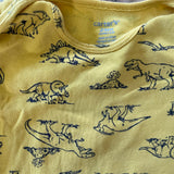 Yellow Dino Short Sleeve Onesie | Carter's