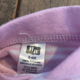 Pink Striped Fleece Sleep Sack | HB