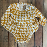 Yellow Houndstooth Onesie Dress | Carter's