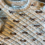 Quilted Butterfly Sweater | 0-3 mo | Little Planet Organic