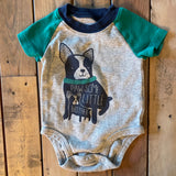 Paw-Some Little Bro Short Sleeve Onesie | 0-3 mo | Carter's