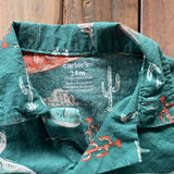 Dinosaur Short Sleeve Button Up | Carter's