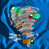 You Spin Me Right Round Baby Tee | Okie Dokie