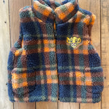 Sherpa Plaid Tigger Vest | 3-6 mo | Disney Baby