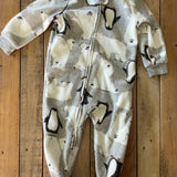 Polar Bears & Penguins Zip Up Pajama | 12-18 mo | Carter's