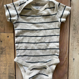 Organic Striped Short Sleeve Onesie | Gerber