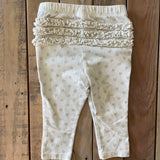 Ruffle Bottom Flower Pants | 12-18 mo | Old Navy