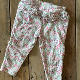 Flower Ruffle Butt Leggings | 9-12 mo | Carter's