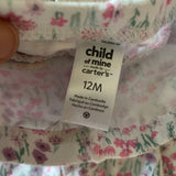 Flower Ruffle Butt Leggings | 9-12 mo | Carter's