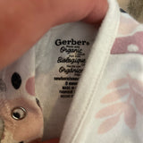Floral Three Piece Set | Newborn | Gerber