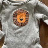 Little Lion Long Sleeve Onesie | 0-3 mo | Bundles