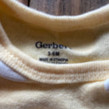 Yellow Polka Dot Short Sleeve Onesie | Gerber