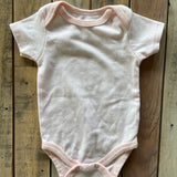 Light Pink Short Sleeve Onesie | Kyle & Deena