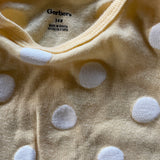 Yellow Polka Dot Short Sleeve Onesie | Gerber