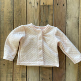 Pink Quilted Sweater | Le Top Bebe