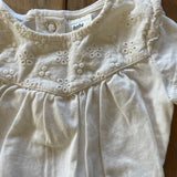 Summer Eyelet Short Sleeve Onesie | Baby B'Gosh
