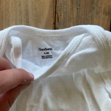 Plain White Long Sleeve Onesie | Gerber