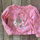 Organic Love Flowers Wrap Long Sleeve | Gerber