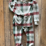 Plaid Pajama Set | Modern Moments